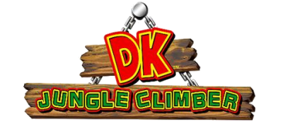 DK Jungle Climber title screen for Nintendo DS